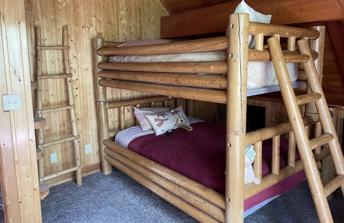 Star Valley Ranch Cabin | Charming log cabin with spectacular views of the valley. Comfy and cozy.