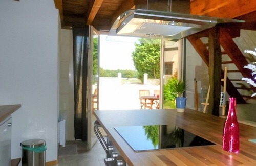 La Croix-en-Touraine Cottage | Charming Restored Barn in Loire Valley with Free WiFi, Baby Kit, and Proximity to Top Sites
