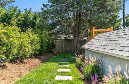 Dennis Port House | Charming retreat .5 mi to Sea St. Beach, Private backyard, outdoor shower