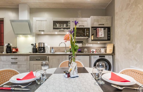 Gonneville-le-Theil Cottage | Charming stone cottage with garden, terrace, BBQ, near Cherbourg, sleeps 4, fully equipped