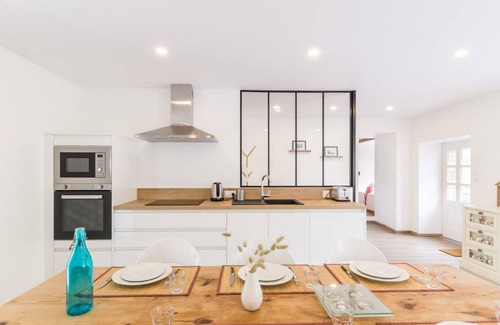 Siouville-Hague Cottage | Charming Stone House: Ocean View, Surfers' Paradise, Enclosed Garden, Pet-Friendly, Modern Amenities