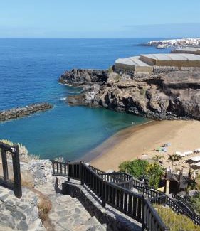 Los Cristianos Apartment | Charming Suite ocean view heated pool