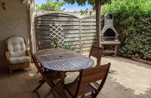 Port-la-Nouvelle Villa | Charming T3 Villa with Mezzanine, Garden, AC, Near Beach, Sleeps 6