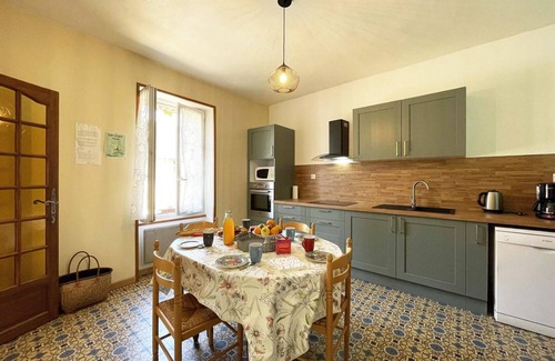 Bures Cottage | Charming Village Home with Garden, Terrace, Fireplace & WIFI near Perche Forest