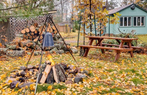 Watersmeet House | Charming Watersmeet Cabin with Dock on Kitty Island!