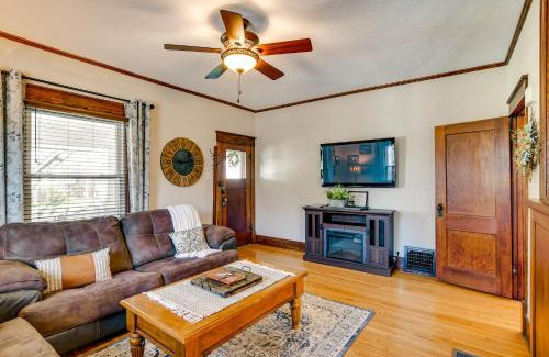 Winterset House | Charming Winterset Vacation Rental with Yard and Patio