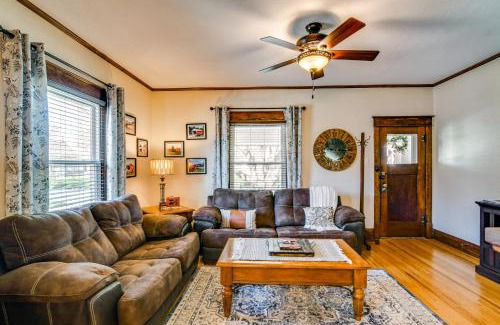 Winterset House | Charming Winterset Vacation Rental with Yard and Patio