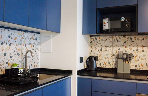 Apoquindo Apartment | Chic 1BR Oasis for 3 in Lively Las Condes