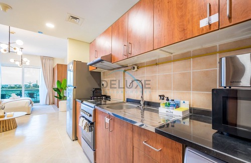 Dubai Production City Apartment | Chic Studio in The Crescent A, Dubai Production City by Deluxe Holiday Homes