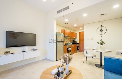Dubai Production City Apartment | Chic Studio in The Crescent A, Dubai Production City by Deluxe Holiday Homes