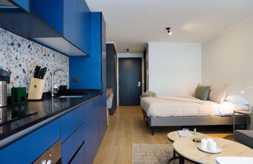 Apoquindo Apartment | Chic Studio Retreat For 3 In Vibrant Las Condes