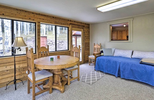 Cimarron Cabin | Cimarron Cabin: Wraparound Deck & Mountain Views!