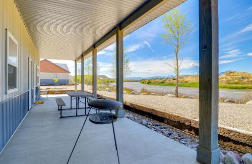 Clark Apartment | Clark Riverfront Retreat with Fire Pit and Views!