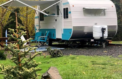 Idleyld Park House | Classic & Cute 1950's Inspired Retro Camper, Idleyld Park, OR