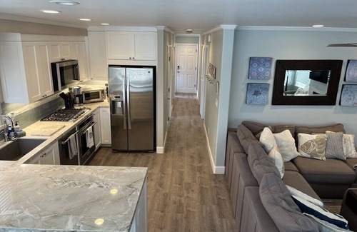 Seabright House | Clean, Newly Remodeled Home Steps to Beach, HOT TUB, LARGE deck w/ocean peek