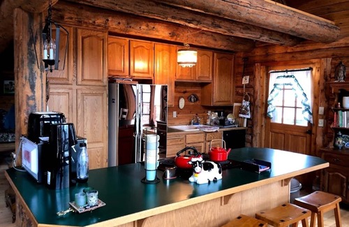 Boise Cabin | Cliffside Log Cabin w/ Large Deck for Enjoying Spectacular Views & Wildlife