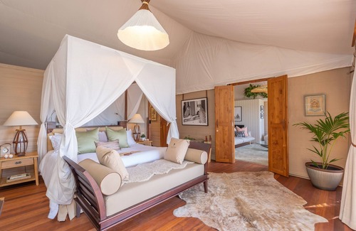 Mangawhai Heads Cabin | Clifftops - luxury tented lodge, sweeping views & beach, 90 mins from Auckland