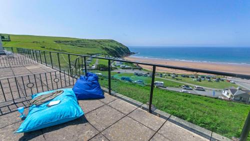 Putsborough Apartment | Clifton Court Apt 16 with Indoor Heated Pool & Sea Views