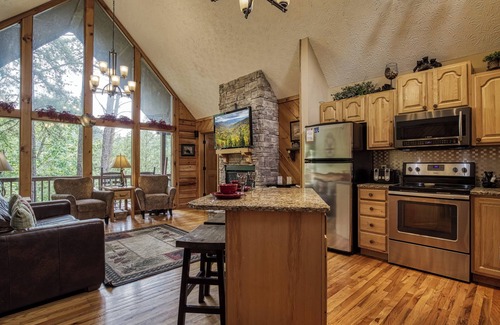 Sevierville Ski Chalet | Close to Dollywood and Pigeon Forge- Indoor Pool Access-Putt Putt Area-Gameroom-Outdoor tv and more