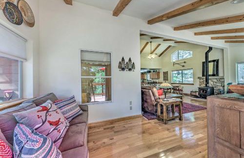 Cloudcroft House | Cloudcroft Cabin with Deck Less Than 2 Mi to Downtown!