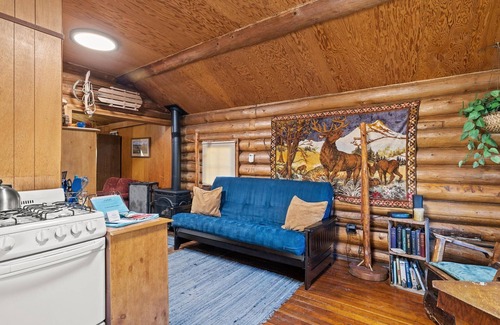 Red Lodge House | Coal Creek Cabin- fireplace, WiFi, dog friendly and is a short distance from downtown and mountains.