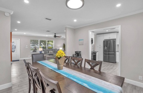 Boynton Beach House | Coastal 3BR Retreat - King Suite, Outdoor Living, Fenced Yard, Close to Delray