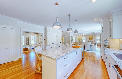 North Chatham House | Coastal home w/saltwater pool, private beach access & chef's kitchen - dogs OK