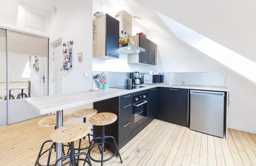 Rocabey - Alsace - Gare Apartment | Cocon Malouin Charmant T2 vue Intra-Muros et port