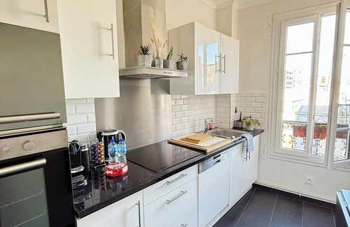 Centre Ville Apartment | Cocon parisien 3 Prs Wifi - Paris - Parc des Princes - au pied du metro