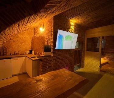 Saint-Cyprien Apartment | Cocon Romantique avec Sauna Voûte Toulousaine