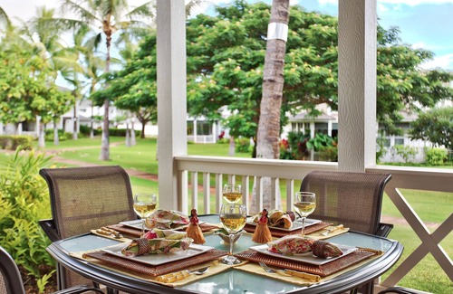 Ko Olina Condo | COCONUT PLANTATION LUXURY RENTAL! GROUND FLOOR - GOLF CART AVAILABLE!