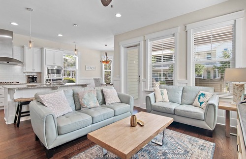 Santa Rosa Beach House | Cole Beck's Cove 4BR Coastal Retreat w/Golf Cart & Bikes, Sleeps 10, Pools & Beach Access