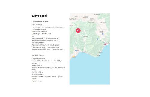 Tramonti Apartment | ComeCasa Amalfi Coast in Collina Apartment