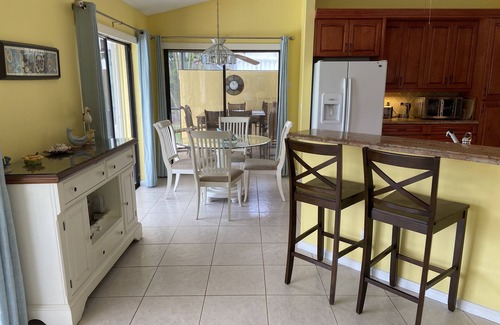 Deerfield Beach House | Comfortable 3-bedroom waterfront villa with heated pool