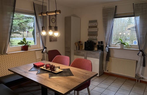 Ferienpark Himmelberg House | Comfortable 4 * holiday home, terrace, barbecue area, garden, fireplace, WiFi, incl. additional costs