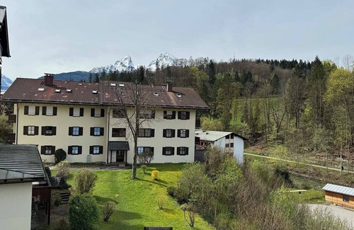 Mitterbach Condo | Comfortable furnishings, large bedroom & living room.