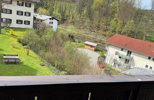 Mitterbach Condo | Comfortable furnishings, large bedroom & living room.