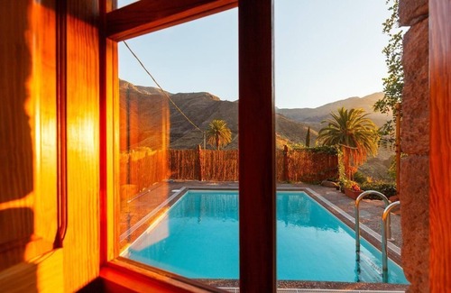 Agaete House | Comfortable holiday home with a private pool in an ideal location in the natural reserve and near the beach