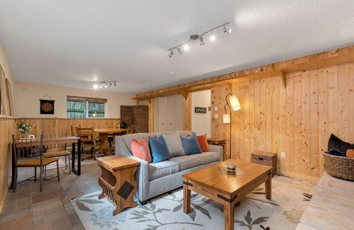 Cedar Village House | Comfortable Private Home Great Backyard Patio with Fire-pit, Grill and Garage!