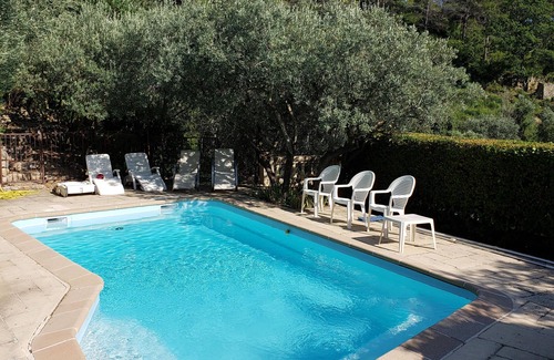 Callas House | Comfortable provencal villa with great views, pool, garden & 60+ olive trees