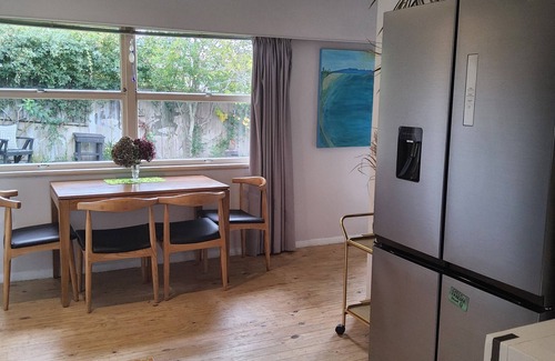 Nelson House | Comfortable,spacious,light filled and unique home. Pet friendly.