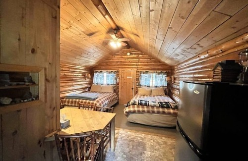 Cooke City-Silver Gate Cabin | Comfy cabin is situated on the Silver Gate property which overlooks 10,000ft tall mountain peaks surrounding the town.