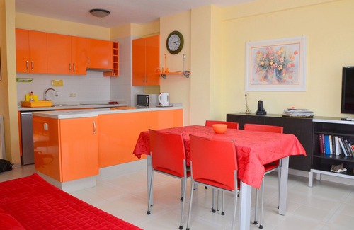 Arona Apartment | COMPOSTELA FAMILY GARDEN - FIRST BEACH LINE -VIEW OVER THE OCEAN