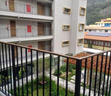 Praia Grande Apartment | Condomínio Bambu - conforto e estilo pertinho do mar