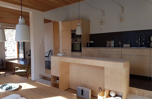 Puy-Saint-Andre Ski Chalet | Contemporary architect-designed chalet. Skiing in Serre Chevalier and the mountains in summer