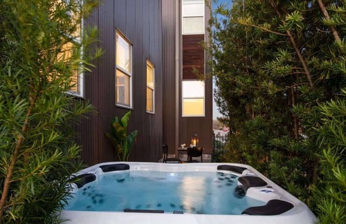 Saint Thomas Development House | Contemporary Home | Hot Tub + Rooftop Deck