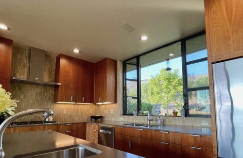 Santa Barbara House | Contemporary Private Home with Pool, A/C, Ocean and mountain views.