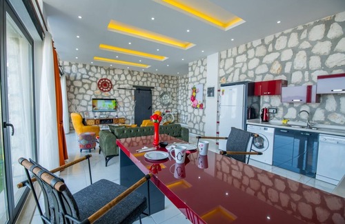 Uzumlu Villa | Contemporary Style Honeymoon Villa with Secluded Pool and Heated Indoor Pool