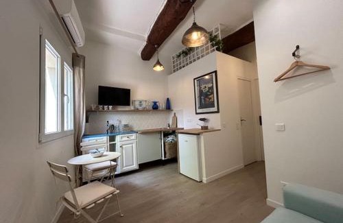 Cotignac Apartment | Cool Blue Cotignac Studio in the heart of the village