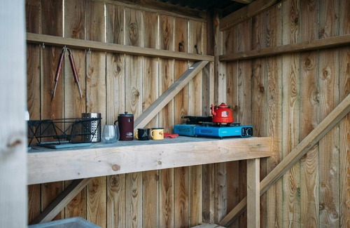 Newquay Cabin | Copper Beech - A luxury Mongolian-inspired Yurt in eco-friendly glamping hideout near Newquay